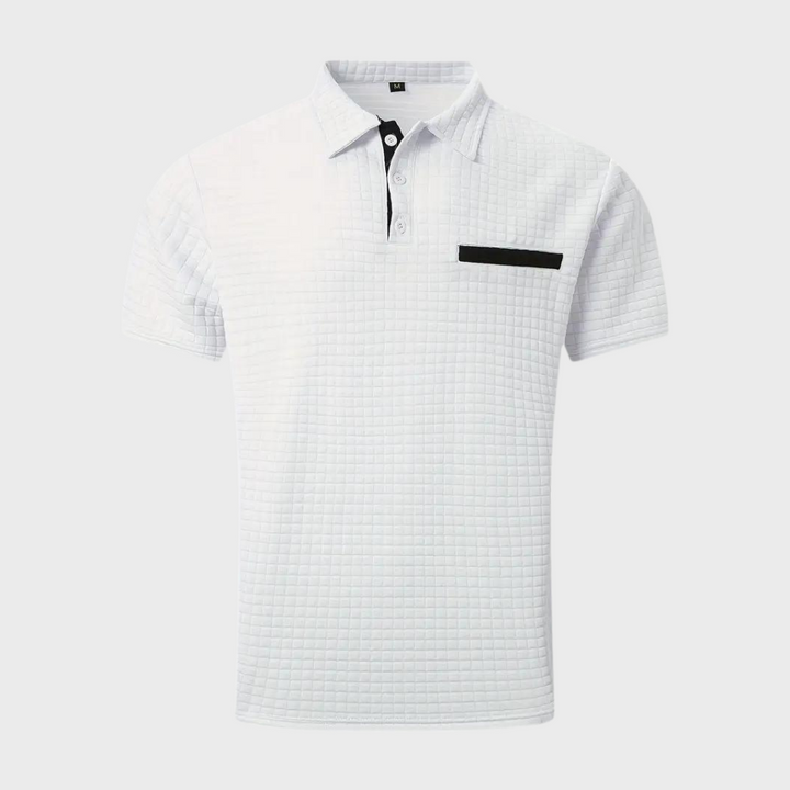 Stilren herrepolo – tidløs eleganse