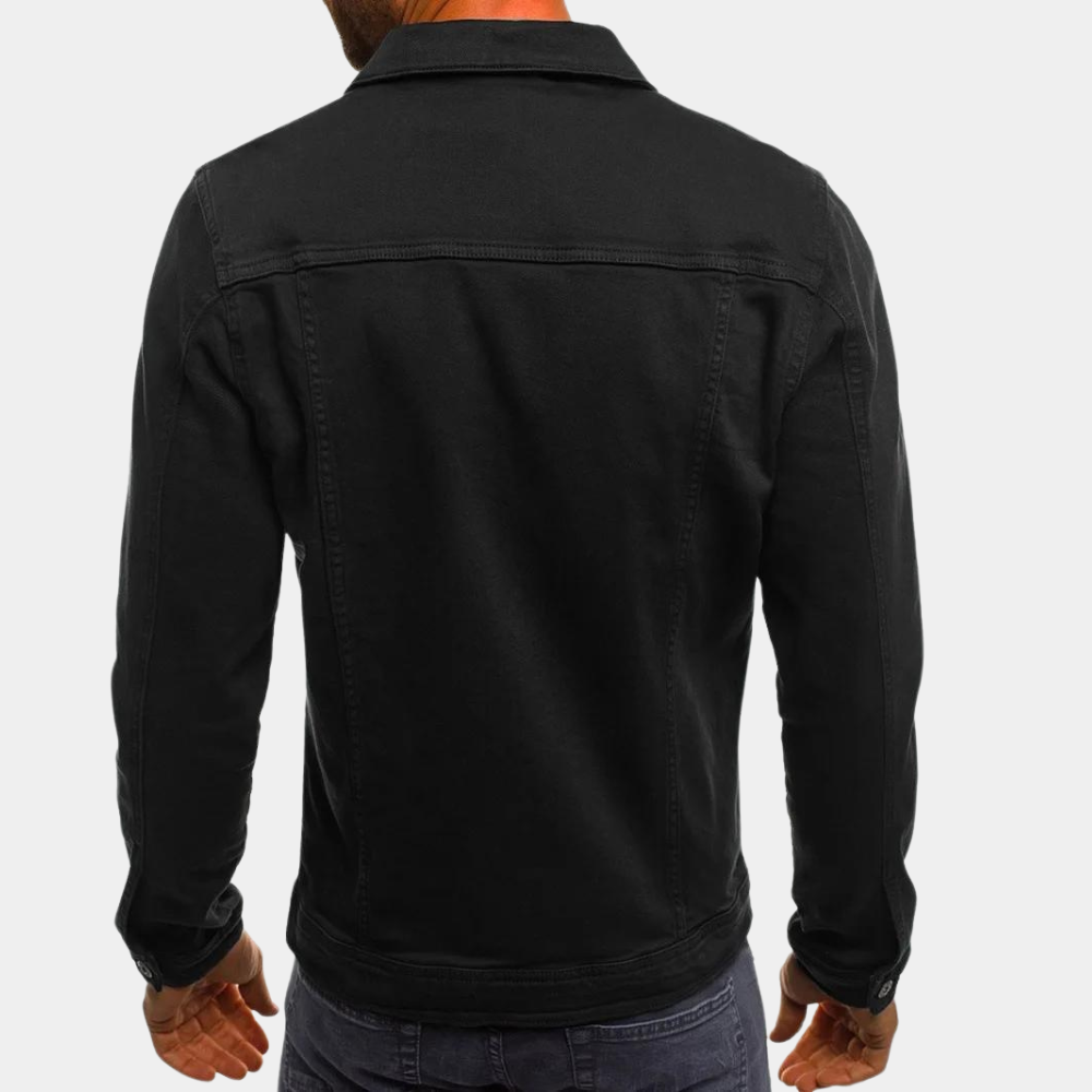 Casual denimjacka för män