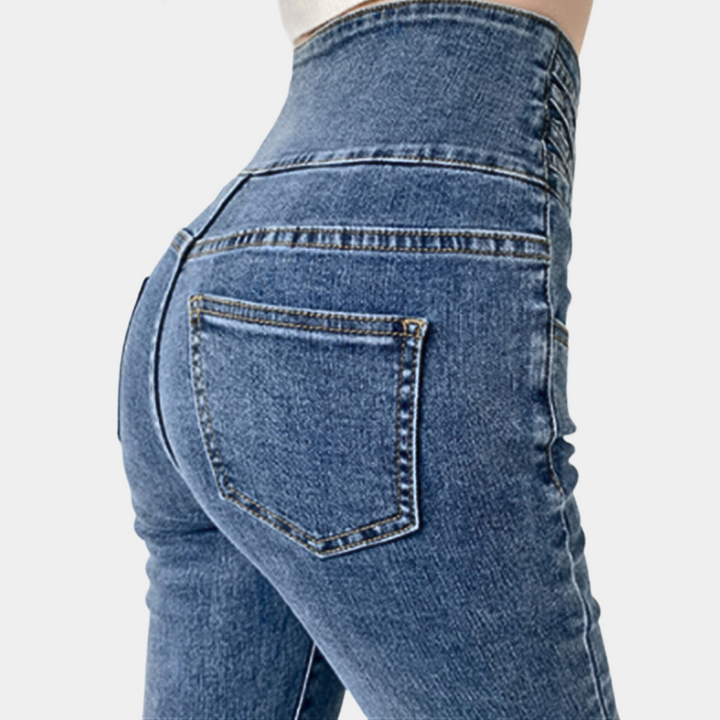 Damejeans med høj talje