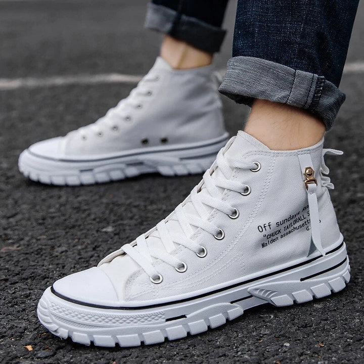 Herresneakers med sporty elegance og komfort