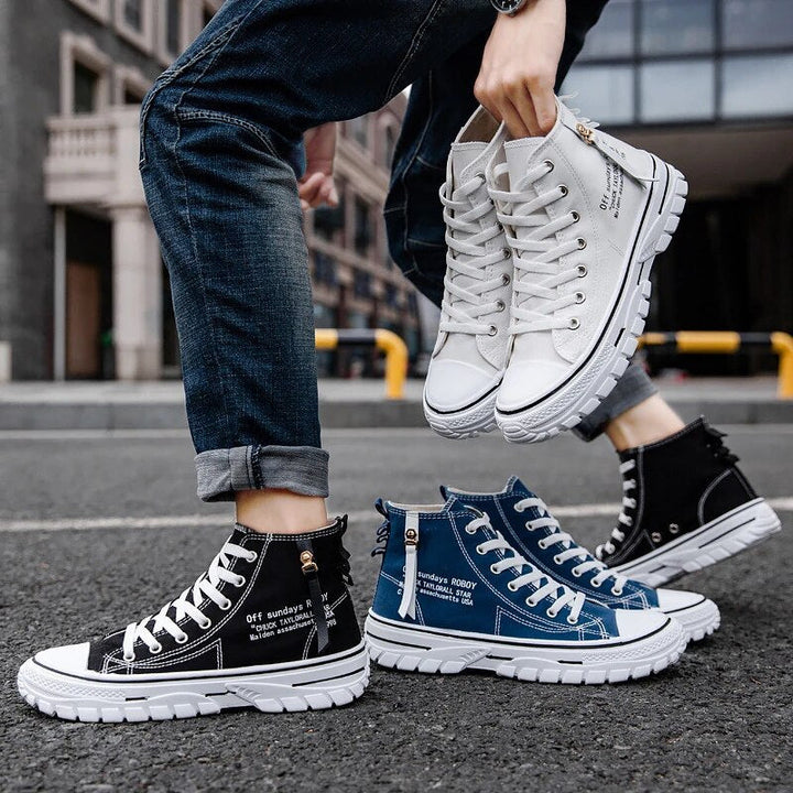 Herresneakers med sporty elegance og komfort
