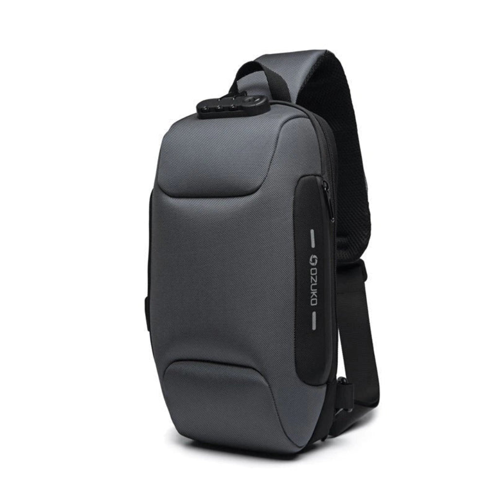 Stöldskyddad crossbody-laddningsväska