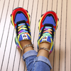 Färgglada Casual Platform Sneakers