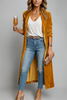 Lang Duster Cardigan til kvinder