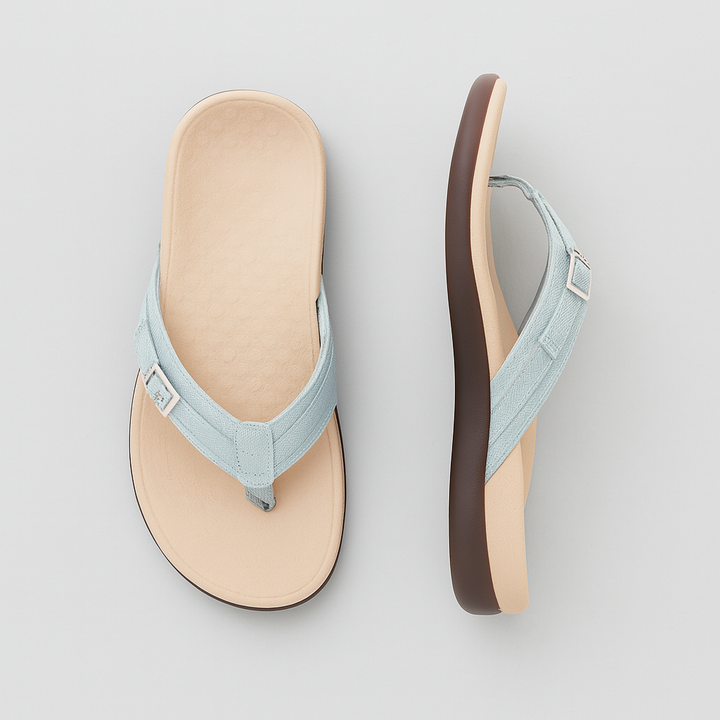 Ortopediska flip-flops för kvinnor