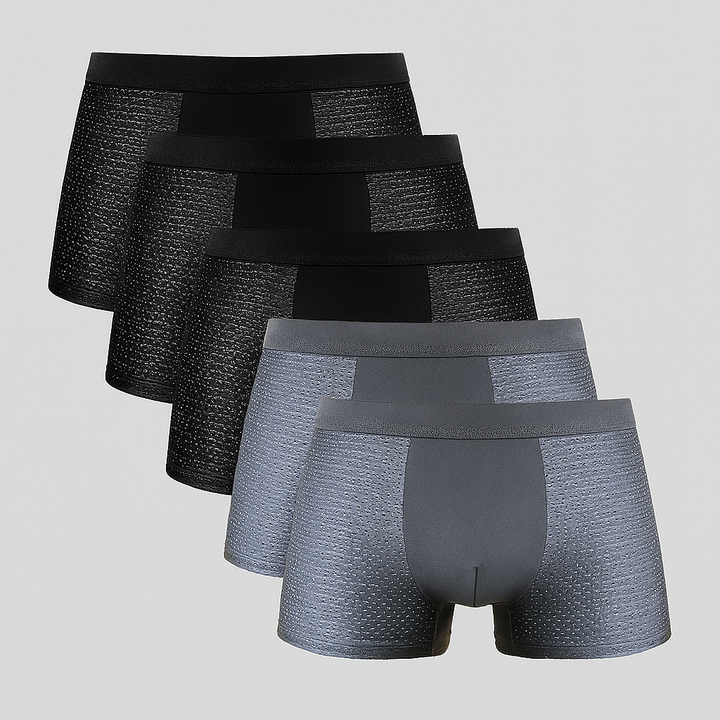 Herrer boxershorts i mesh, 5-pak