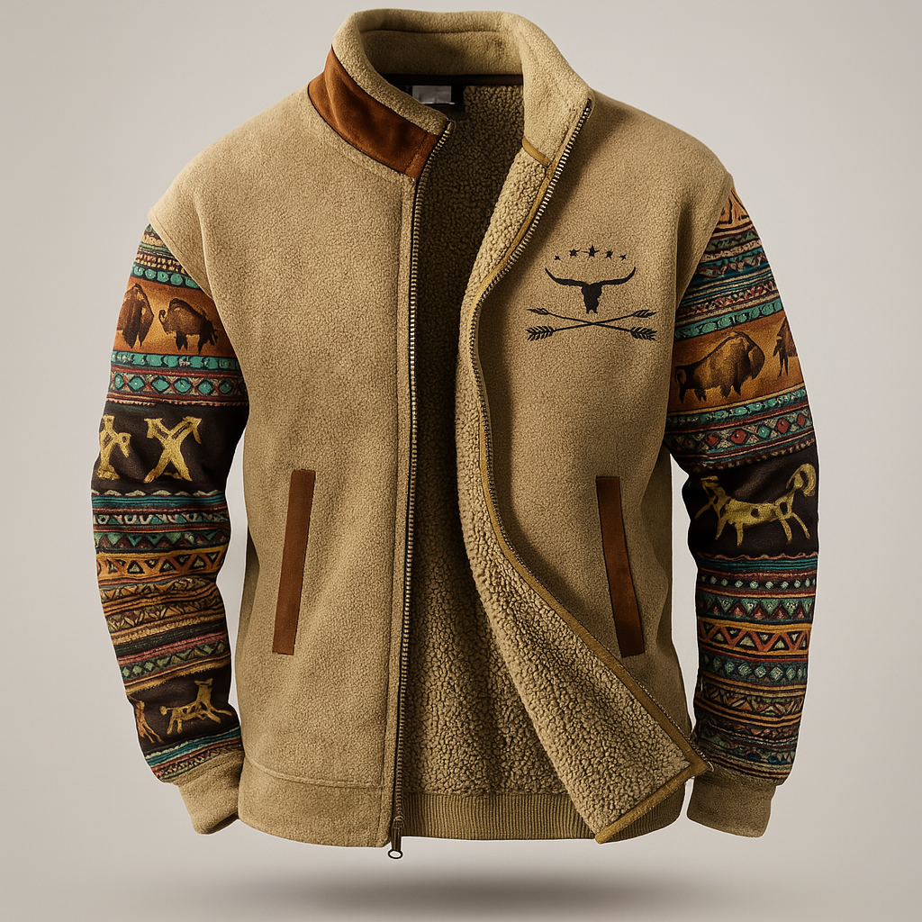 Fleece- og merinostrikket struktur damejakke (forudbestilling)