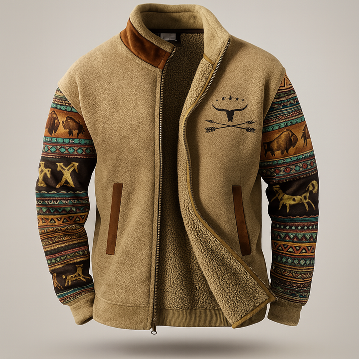 Fleece- og merinostrikket struktur damejakke (forudbestilling)