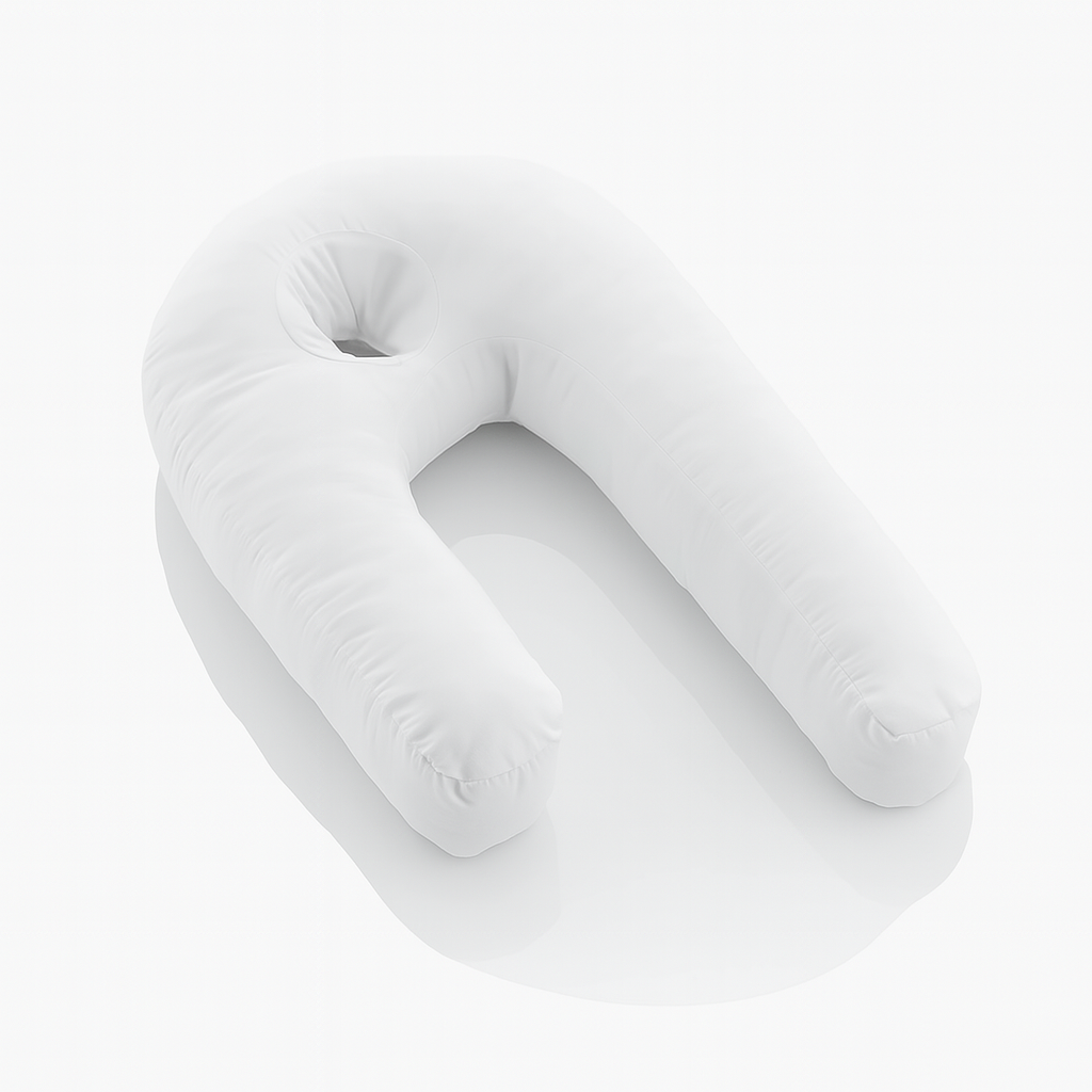 Ergonomisk pude til sidesovning