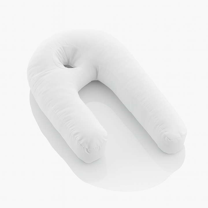 Ergonomisk pude til sidesovning