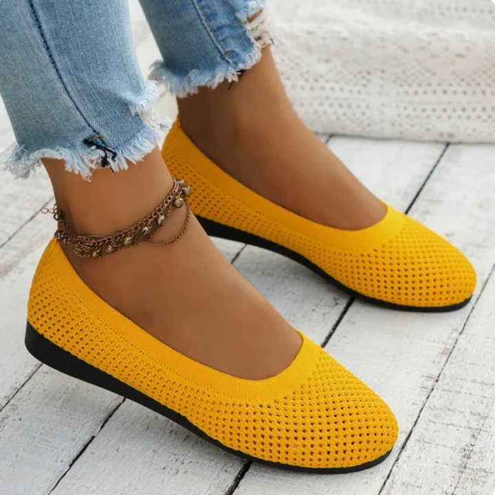 Mote slip-on flats for sommerens komfort