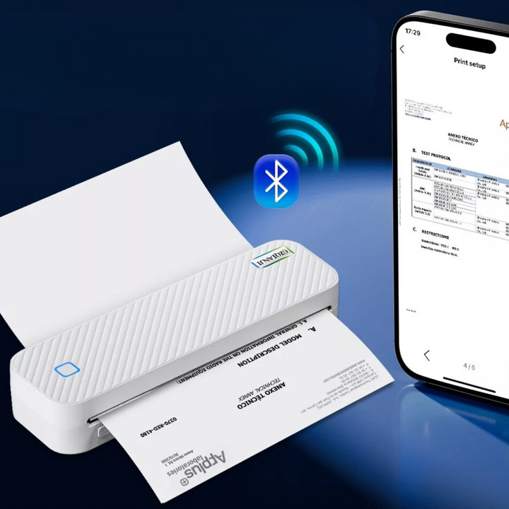 Bærbar termisk printer