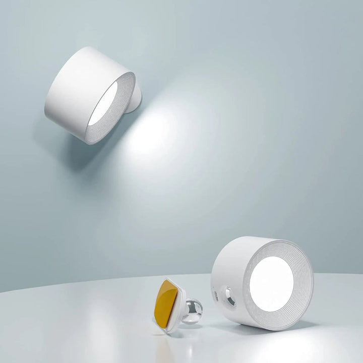 Magnetisk och trådlös vägglampa
