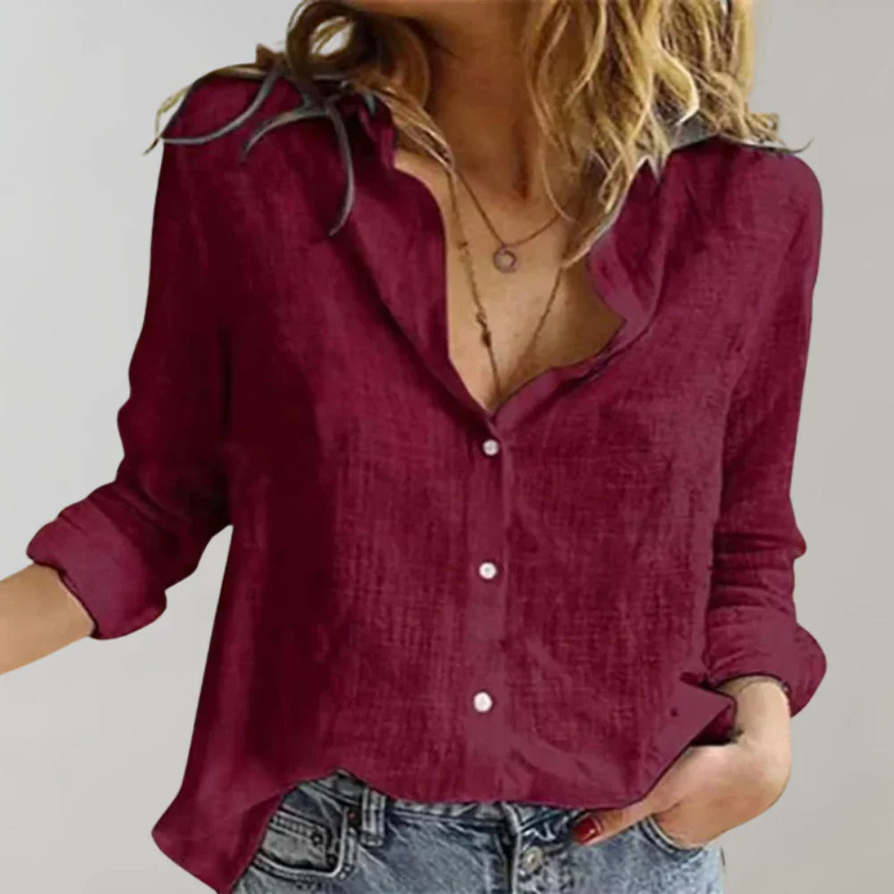 Eva stilig lang bluse