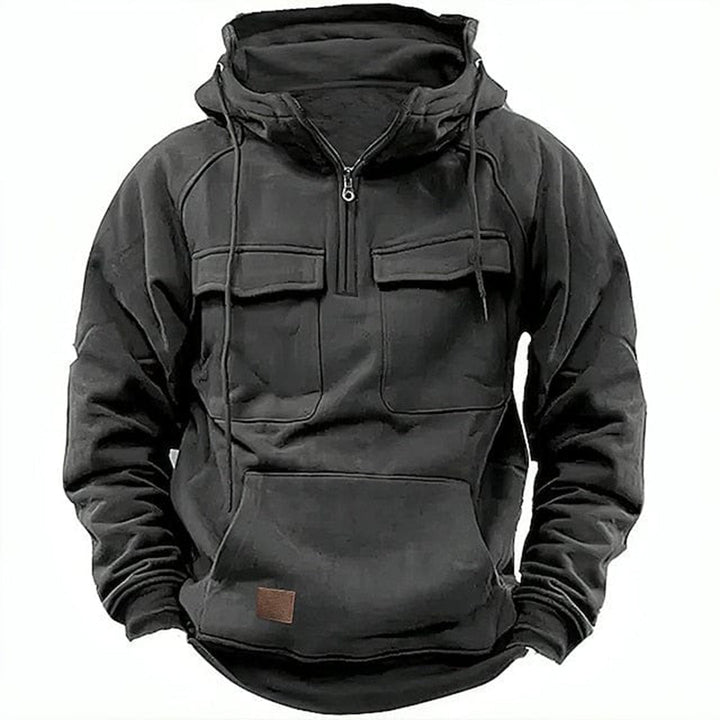 Retro Motorcycle Hoodie för män Robust stil möter vardaglig komfort