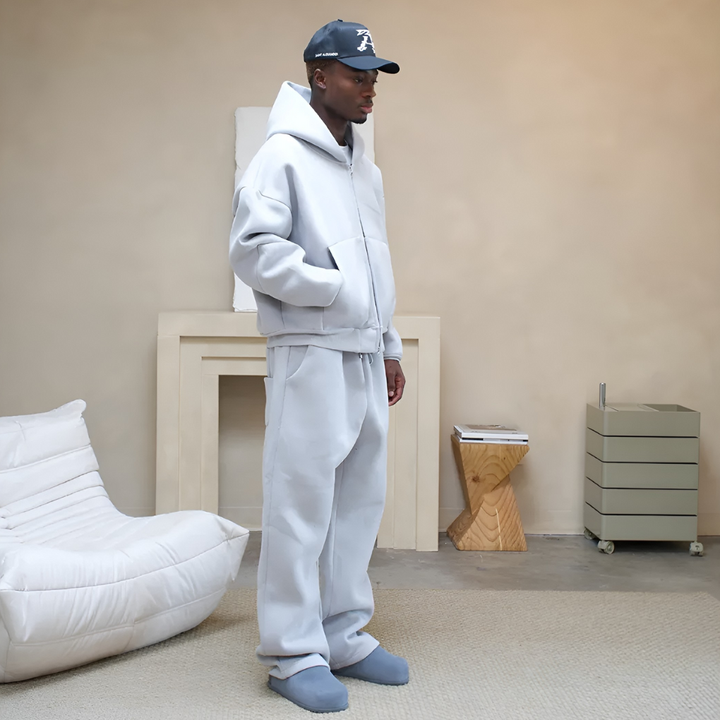 Oversized träningsdräkt för män