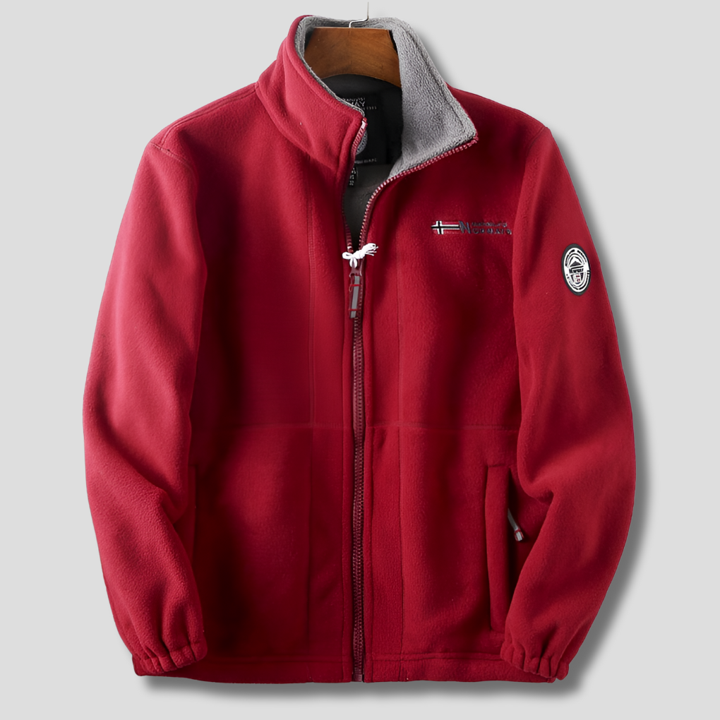 Casual fleecetröja för män