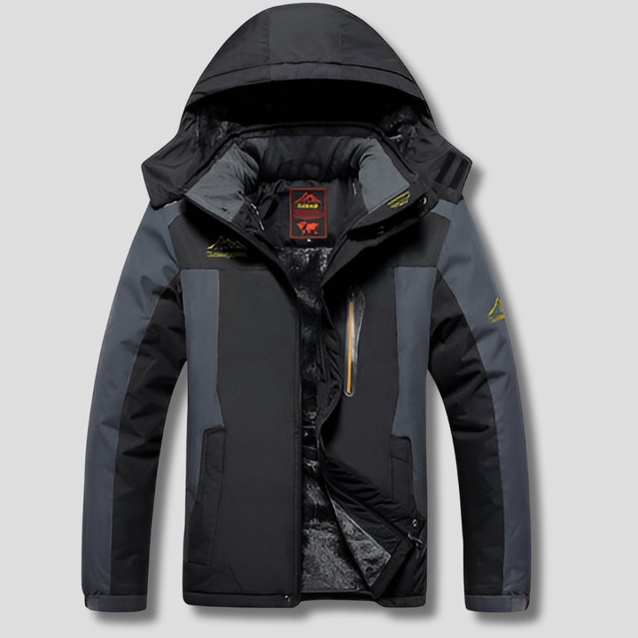 Herrvinterjakke – Moderne avslappet stil med vannavvisende finish