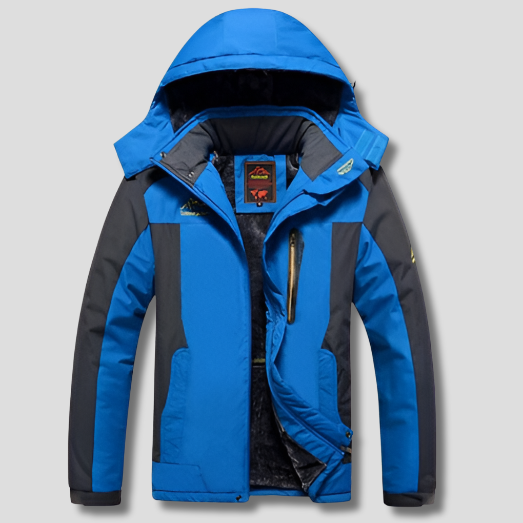 Herrvinterjakke – Moderne avslappet stil med vannavvisende finish