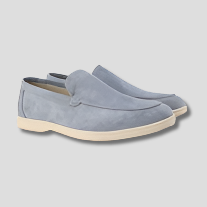 Herrloafers i mocka