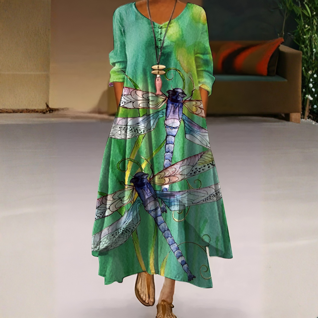 Elegant hållbar klänning