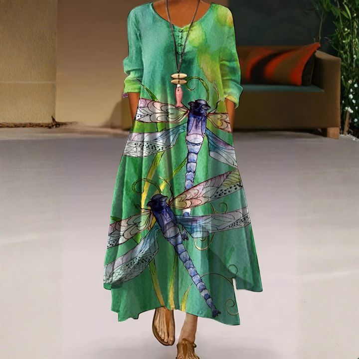 Elegant hållbar klänning