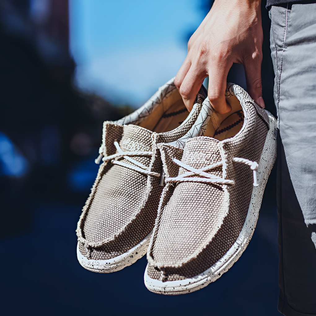 Lätta slip-on casual loafers för män