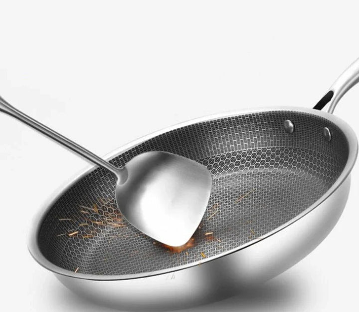 Rostfritt Stål Non-Stick Stekpanna