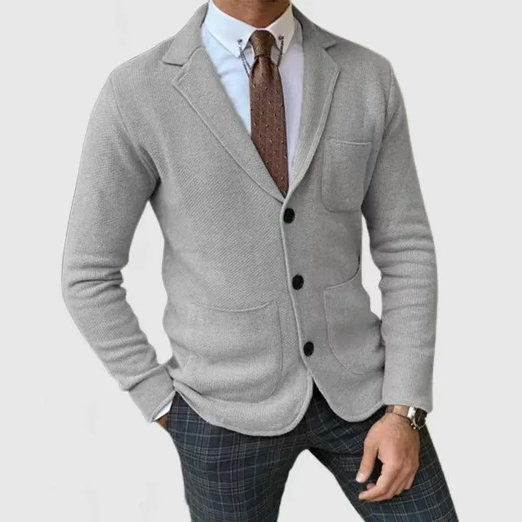 Strikket blazer for menn – Raffinert stil
