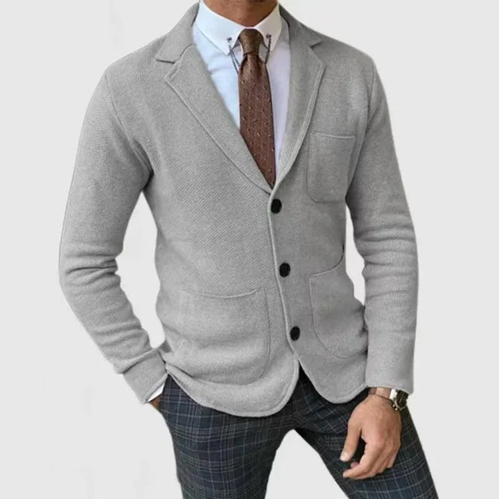 Strikket blazer for menn – Raffinert stil