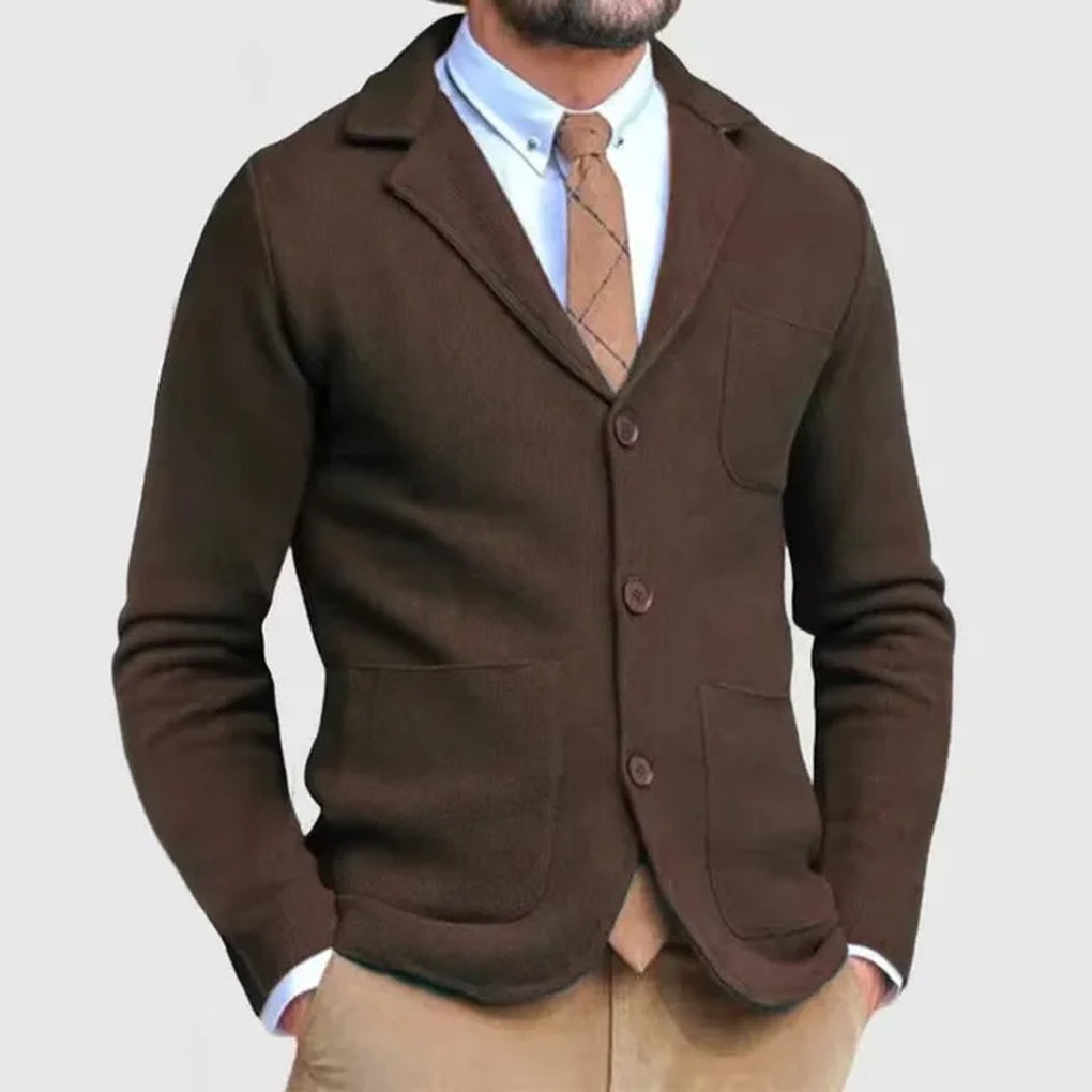 Strikket blazer for menn – Raffinert stil