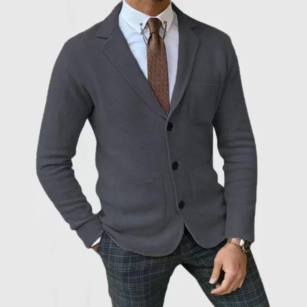 Strikket blazer for menn – Raffinert stil