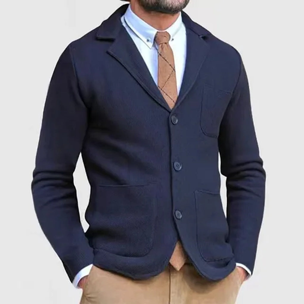 Strikket blazer for menn – Raffinert stil