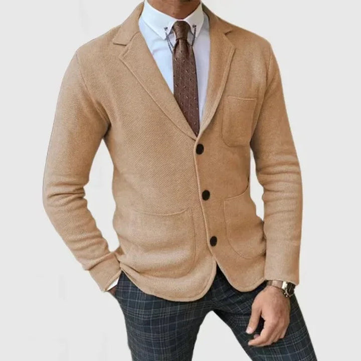 Strikket blazer for menn – Raffinert stil