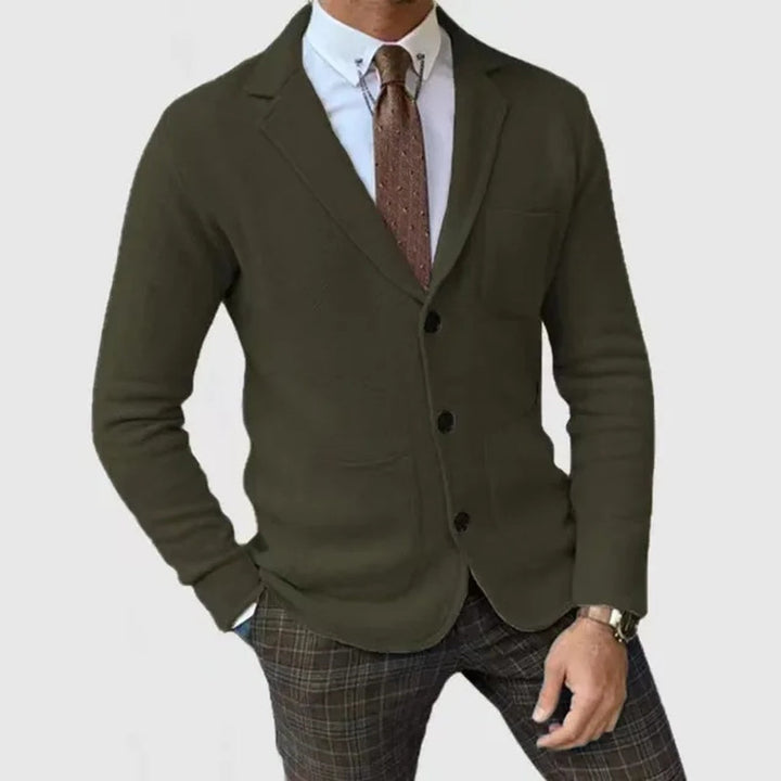 Strikket blazer for menn – Raffinert stil
