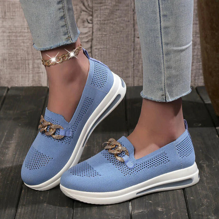 Klassiske slip-on loafers for kvinner
