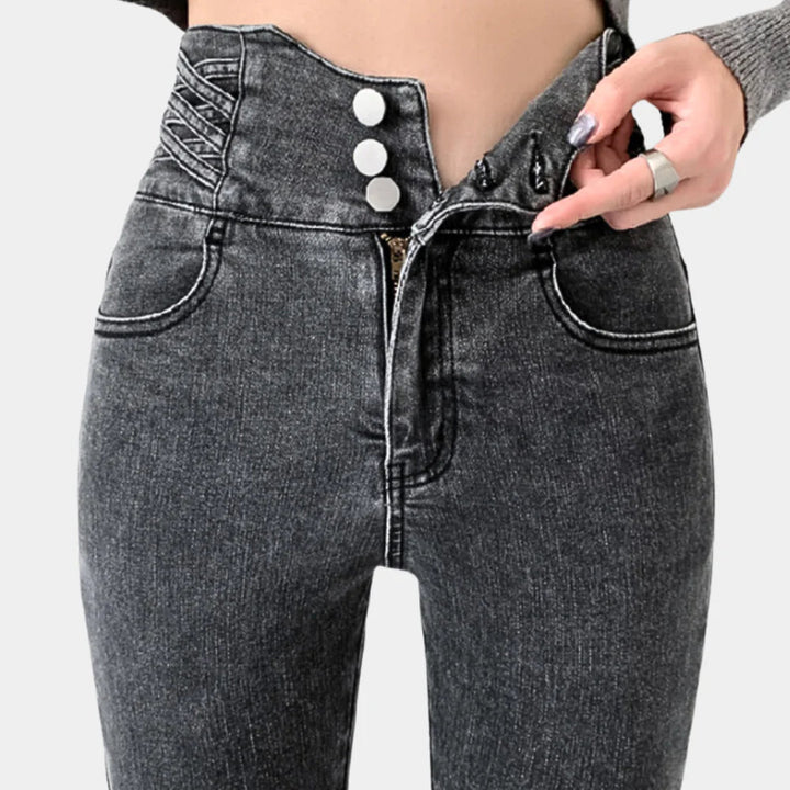 Damejeans med høj talje