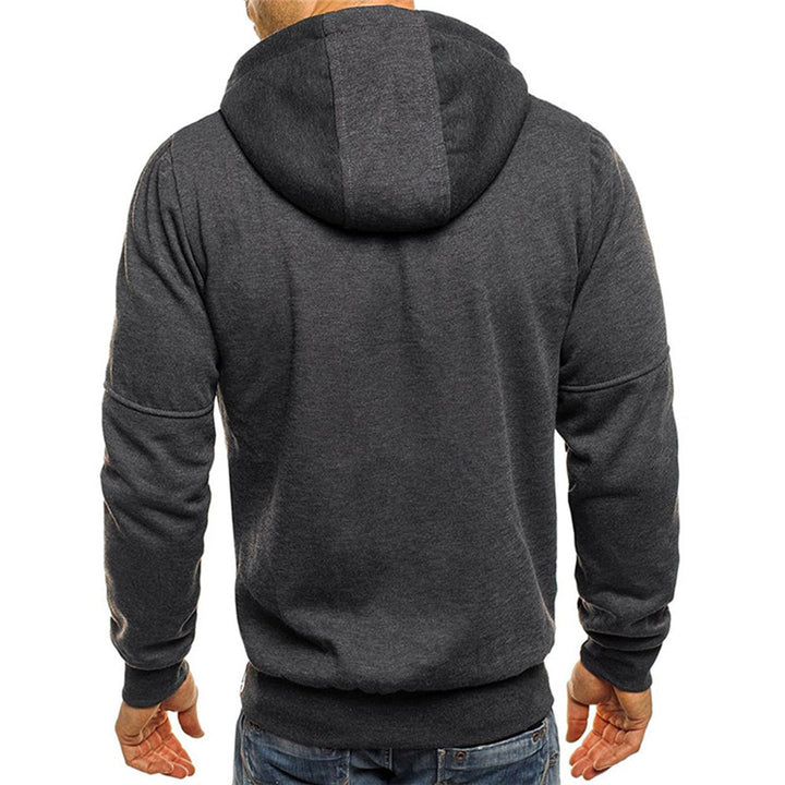 Jacks - Sweatshirt med huva och dragkedja för män