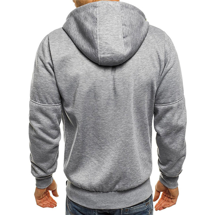 Jacks - Sweatshirt med huva och dragkedja för män