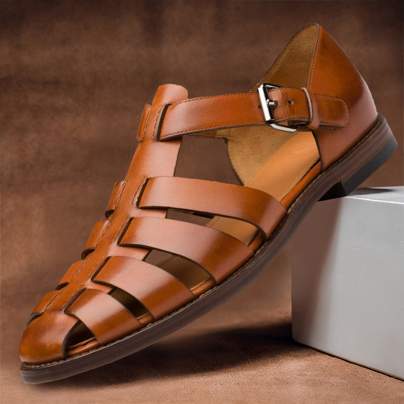Fin – Premium lær sandaler for moderne komfort