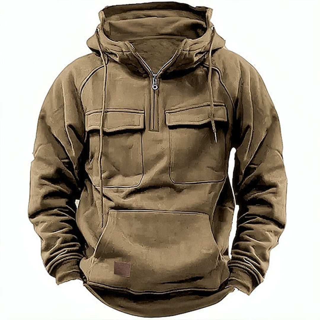 Retro Motorcycle Hoodie för män Robust stil möter vardaglig komfort