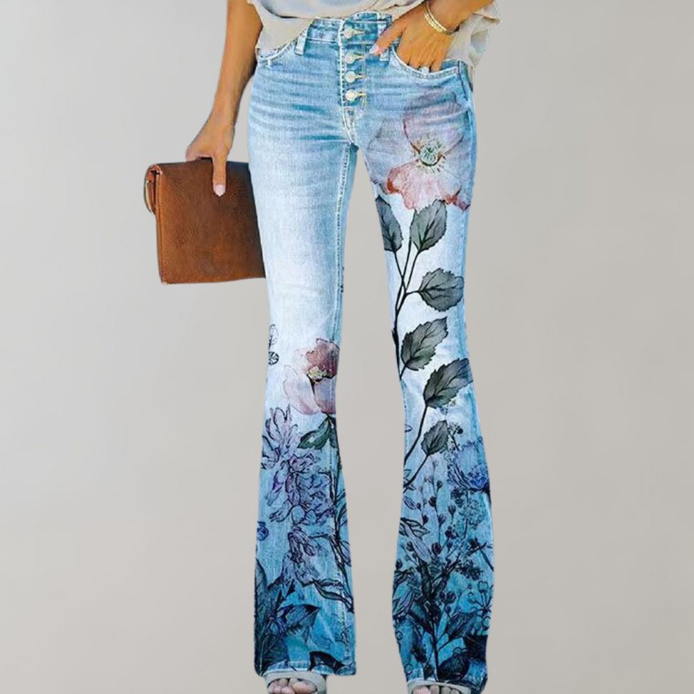 Flare designede jeans til kvinder