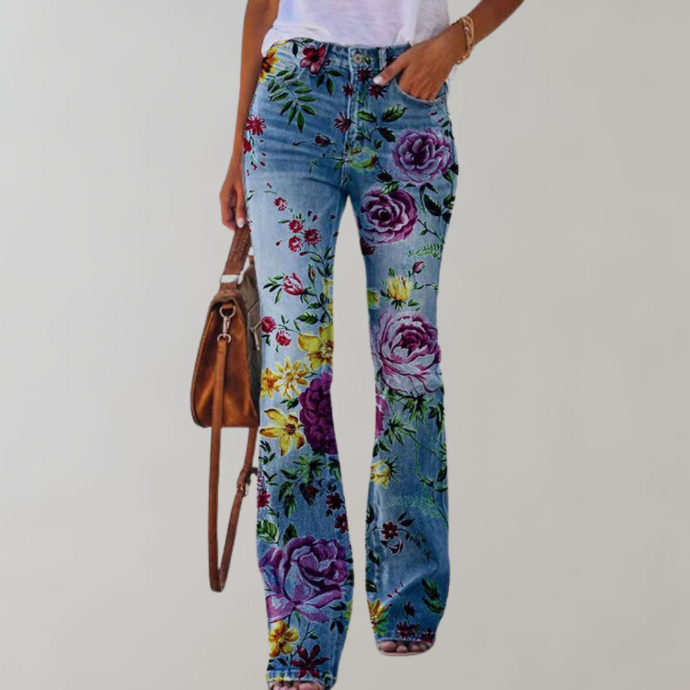 Flare designede jeans til kvinder