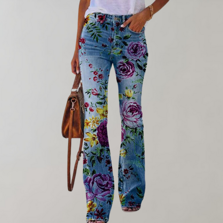 Flare designede jeans til kvinder
