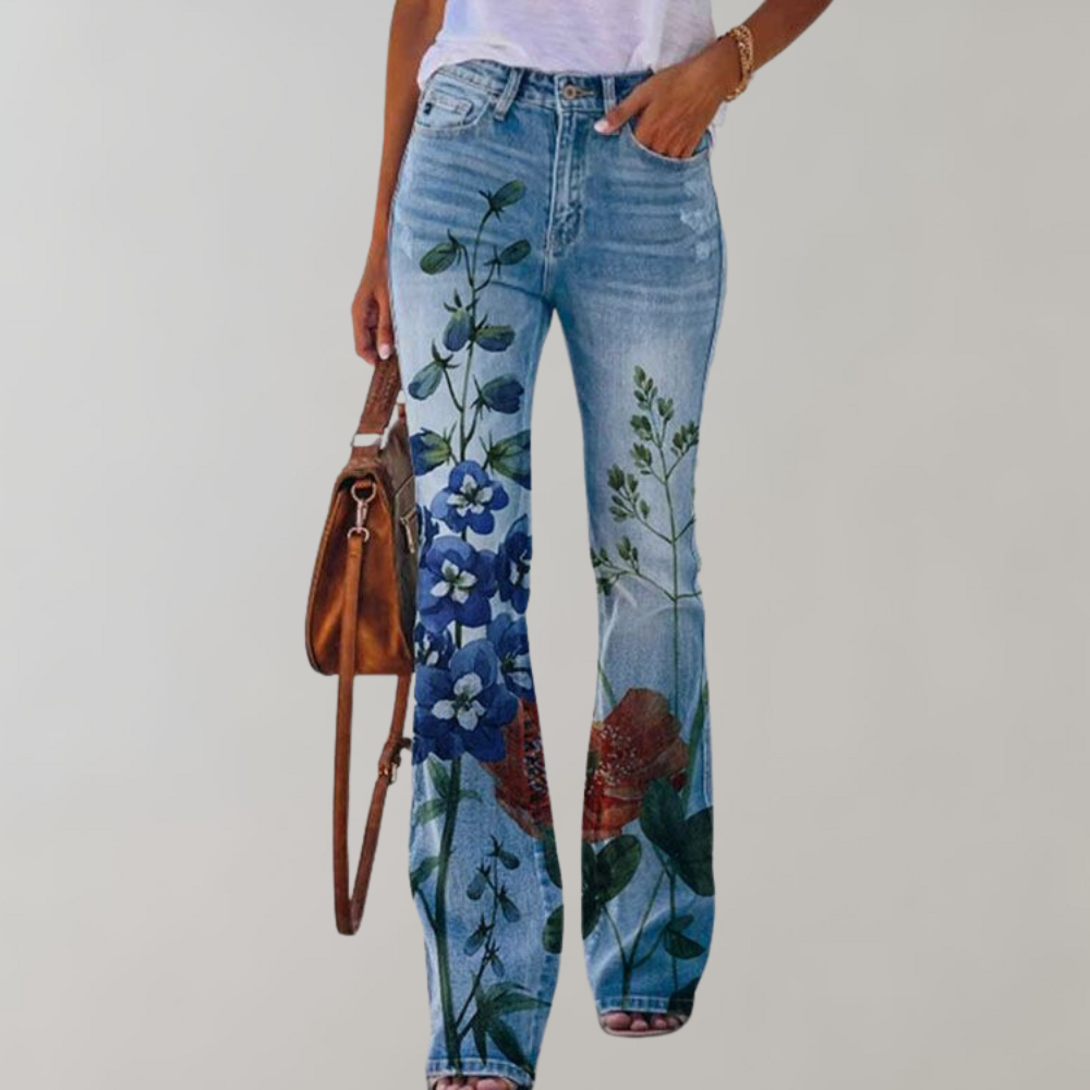 Flare designede jeans til kvinder
