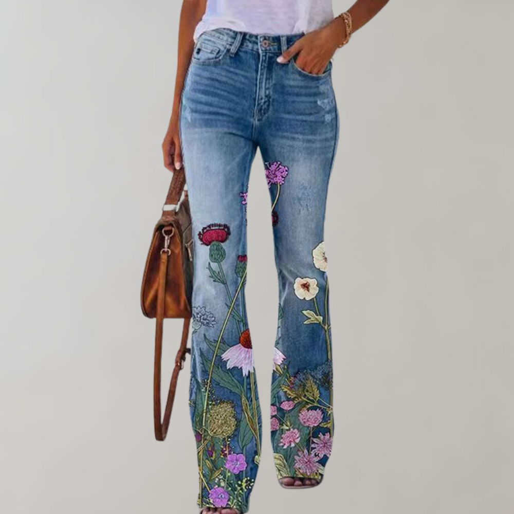 Flare designede jeans til kvinder