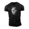 Herr-T-shirt med korta ärmar i mjukt tyg