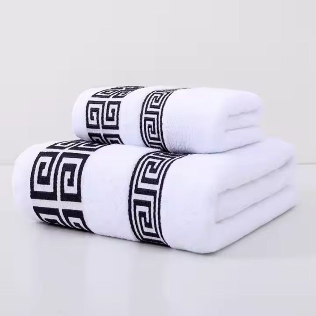 Premium mjukt tygshandduksset 2-pack