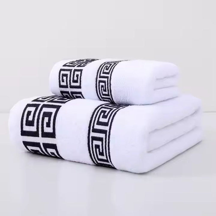 Premium mjukt tygshandduksset 2-pack