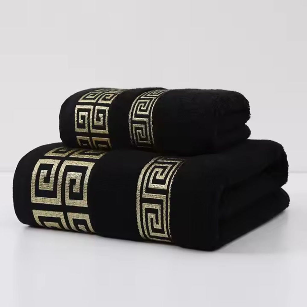 Premium mjukt tygshandduksset 2-pack